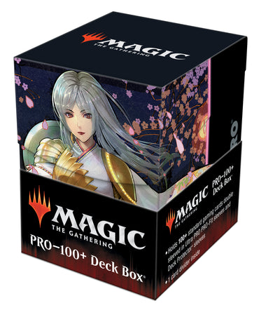 Ultra PRO: 100+ Deck Box - Kamigawa Neon Dynasty (The Wandering Emperor)