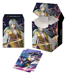 Ultra PRO: 100+ Deck Box - Kamigawa Neon Dynasty (The Wandering Emperor)