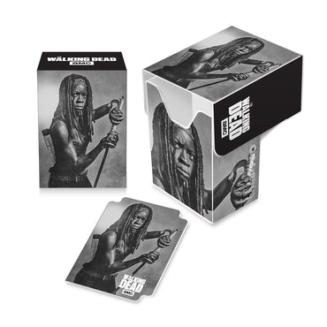 Ultra PRO: Deck Box - Full-View 80+ (The Walking Dead - Michonne)