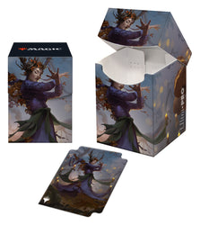 Ultra PRO: 100+ Deck Box / 100ct Sleeves - Innistrad Midnight Hunt Commander (Leinore, Autumn Sovereign)