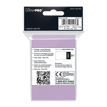 Ultra PRO: Standard 50ct Sleeves - PRO-Gloss (Lilac)