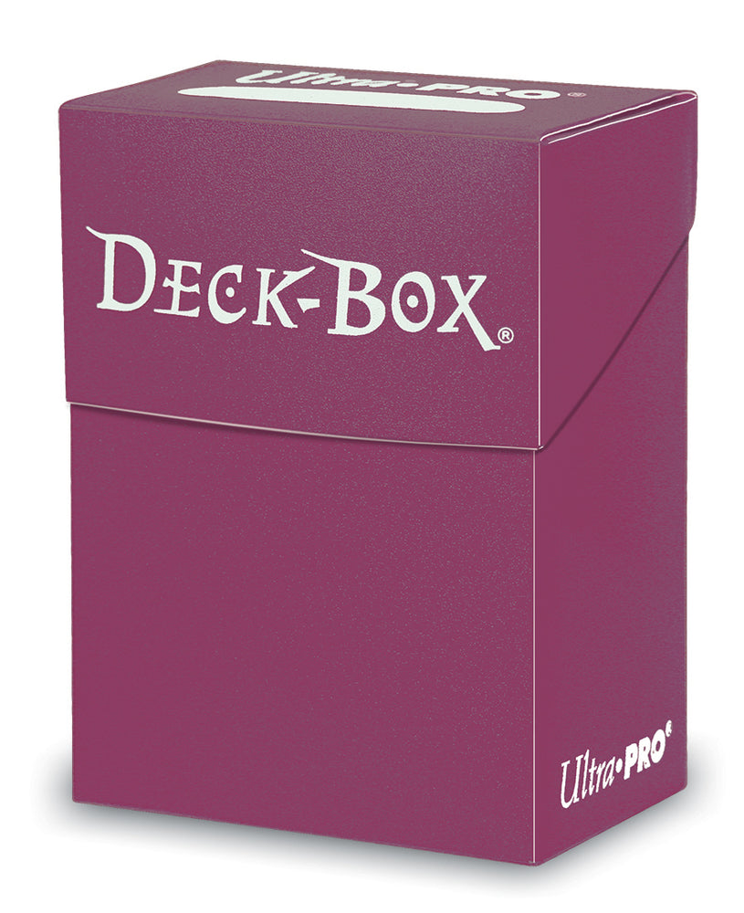 Ultra PRO: Deck Box - Solid Color (Blackberry)