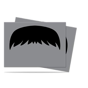 Ultra PRO: Standard 50ct Sleeves - Mustachio (Grey)