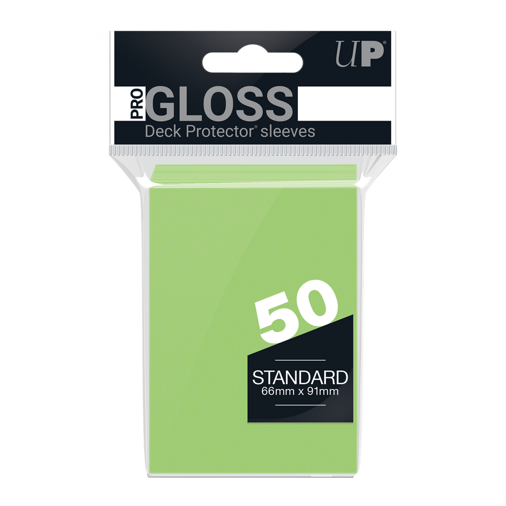 Ultra PRO: Standard 50ct Sleeves - PRO-Gloss (Lime Green)