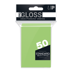 Ultra PRO: Standard 50ct Sleeves - PRO-Gloss (Lime Green)