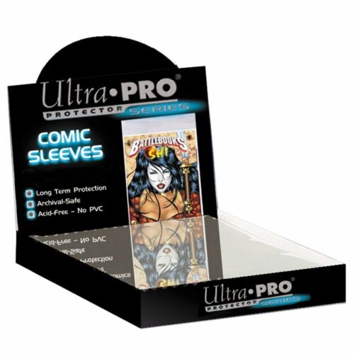 Ultra PRO: Mylar Photo Size Comic Sleeves - Semi-Rigid (8x10 / 100ct)