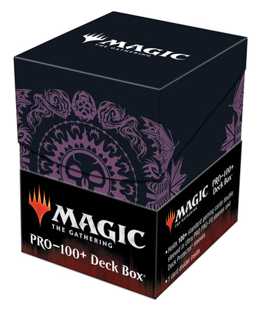 Ultra PRO: 100+ Deck Box - Mana 7 (Swamp)