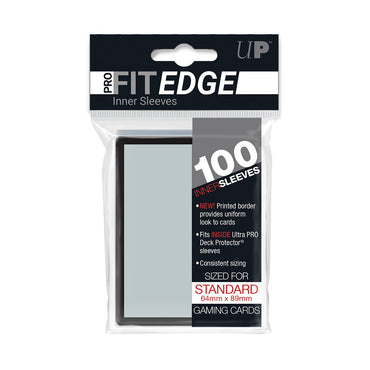 Ultra PRO: Standard 100ct Inner Sleeves - PRO-FIT Edge