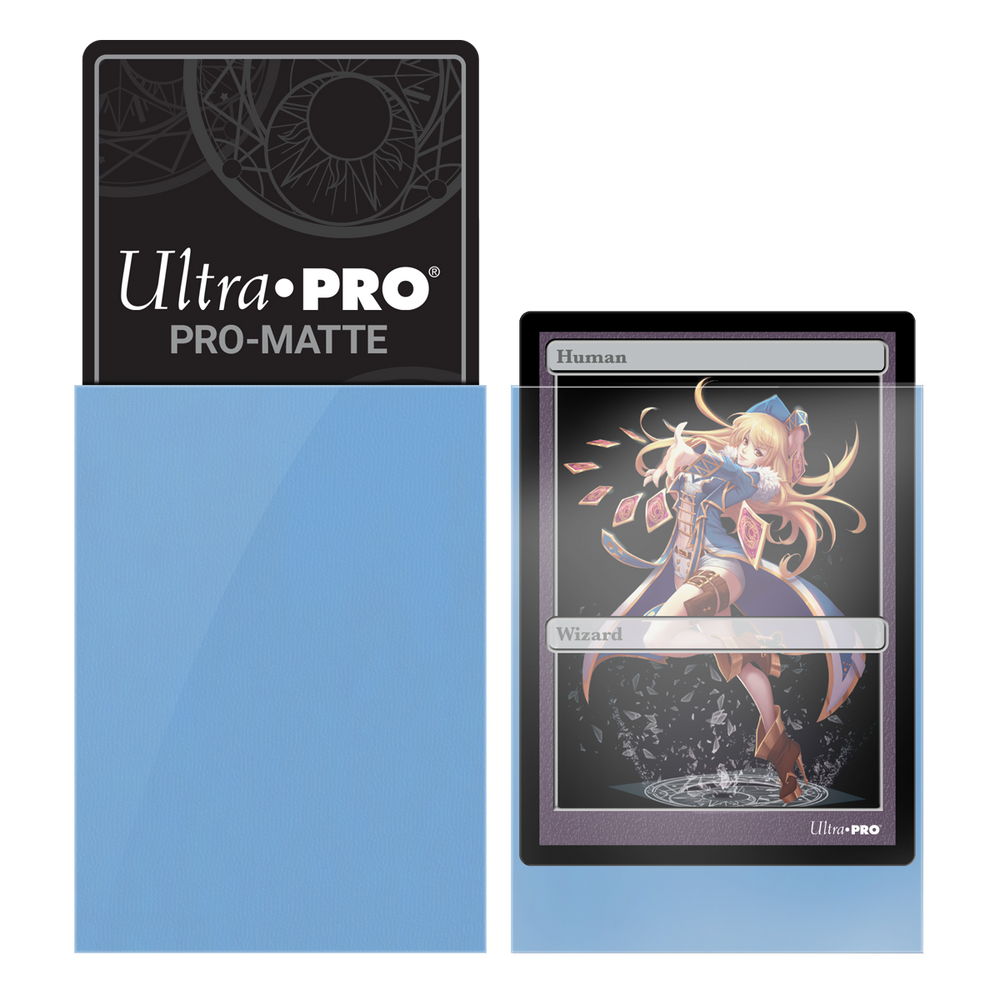 Ultra PRO: Small 60ct Sleeves - PRO-Matte (Light Blue)