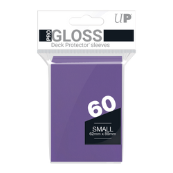 Ultra PRO: Small 60ct Sleeves - PRO-Gloss (Purple)