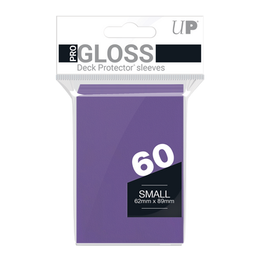 Ultra PRO: Small 60ct Sleeves - PRO-Gloss (Purple)