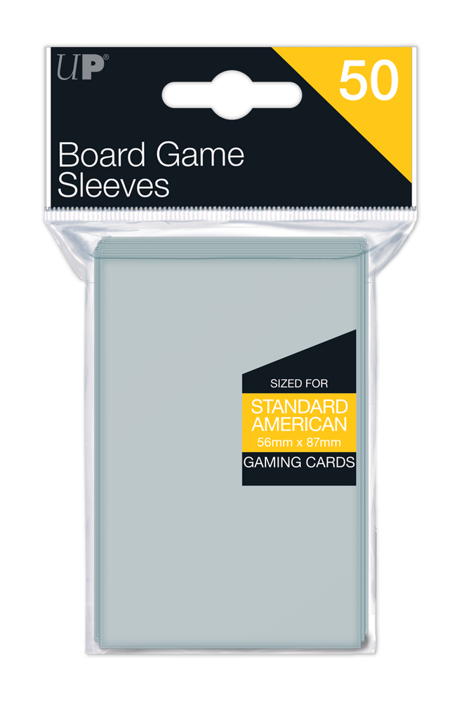 Ultra PRO: Board Game 50ct Sleeves (Standard American / 56mm X 87mm)