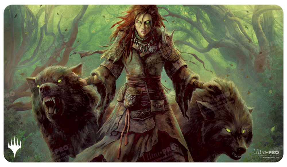 Ultra PRO: Playmat - Commander Legends Battle for Baldur's Gate (Faldorn, Dread Wolf Herald)