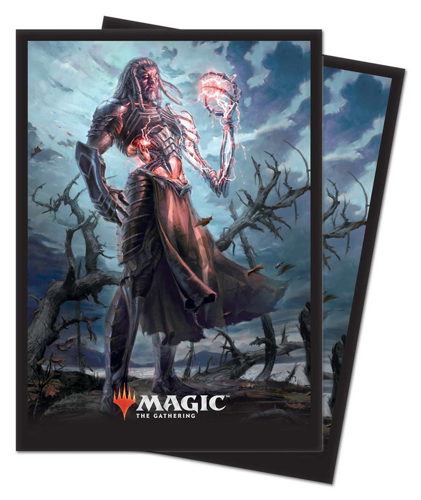 Ultra PRO: Standard 80ct Sleeves - 2019 Core Set (Tezzeret, Artifice Master)