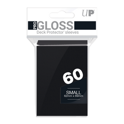 Ultra PRO: Small 60ct Sleeves - PRO-Gloss (Black)