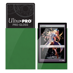 Ultra PRO: Small 60ct Sleeves - PRO-Gloss (Green)