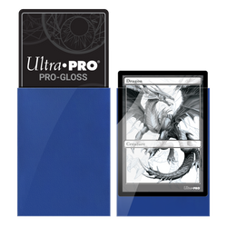 Ultra PRO: Standard 50ct Sleeves - PRO-Gloss (Blue)