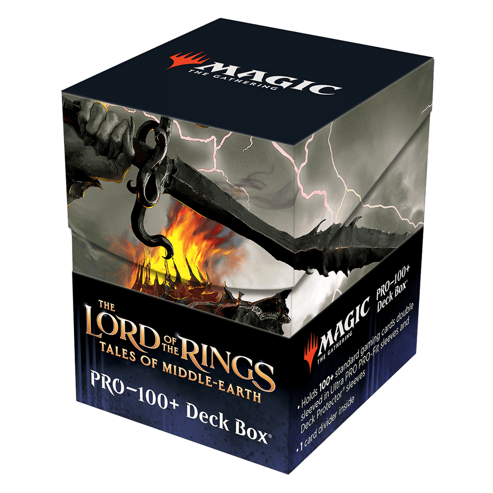 Ultra PRO: 100+ Deck Box - The Lord of the Rings (Sauron, Lord of the Rings)