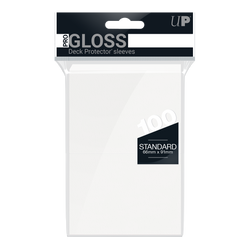 Ultra PRO: Standard 100ct Sleeves - PRO-Gloss (White)