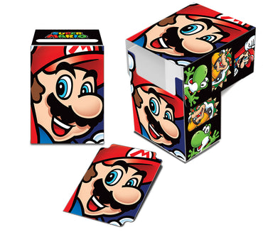 Ultra PRO: Deck Box - Full-View (Super Mario - Mario)