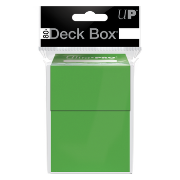 Ultra PRO: 80+ Deck Box - Lime Green