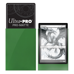 Ultra PRO: Standard 50ct Sleeves - PRO-Matte (Green)