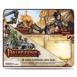 Ultra PRO: Playmat - Pathfinder (7 Iconic Pathfinder Mini Mats)