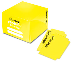 Ultra PRO: Deck Box - PRO-Dual (Standard - Yellow)