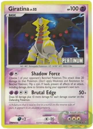 Giratina (4/146) [Burger King Promos: 2009 Collection]