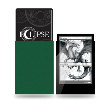 Ultra PRO: Standard 100ct Sleeves - Eclipse Gloss (Forest Green)