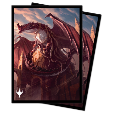 Ultra PRO: Standard 100ct Sleeves - Strixhaven (Velomachus Lorehold)