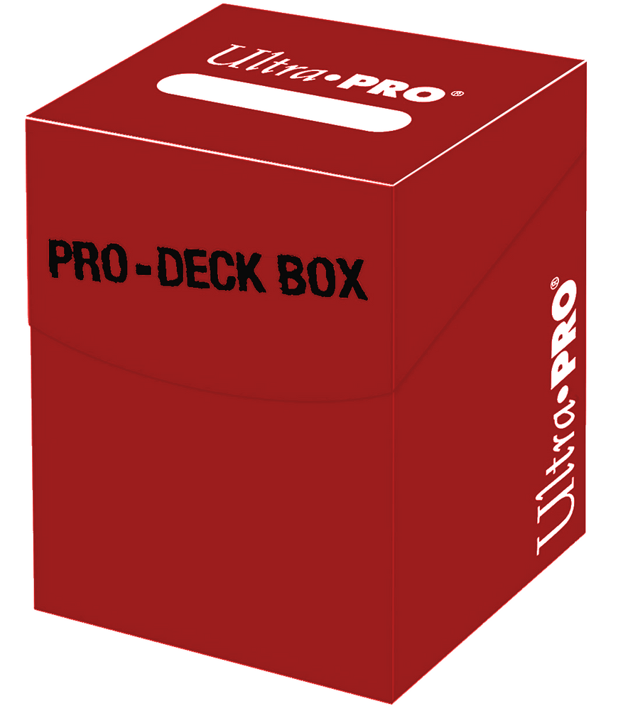 Ultra PRO: Deck Box - PRO 100+ (Red)