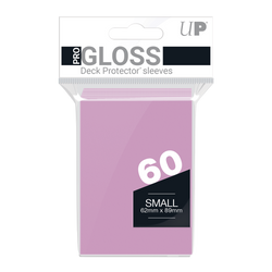 Ultra PRO: Small 60ct Sleeves - PRO-Gloss (Pink)