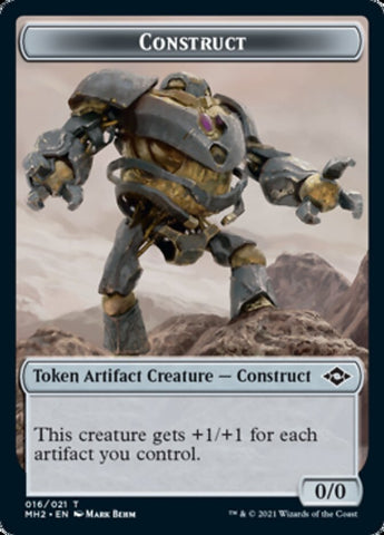 Construct // Food (18) Double-Sided Token [Modern Horizons 2 Tokens]