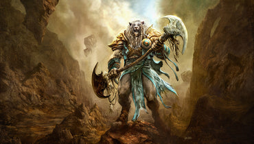 Ultra PRO: Playmat - Aleksi Briclot (Ajani Goldmane - Kickstarter Exclusive)