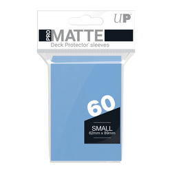 Ultra PRO: Small 60ct Sleeves - PRO-Matte (Light Blue)