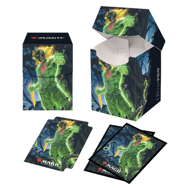 Ultra PRO: Deck Box and Sleeves Combo - Zendikar Rising (Obuun, Mul Daya Ancestor)