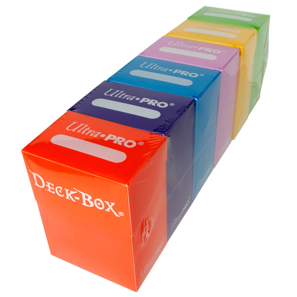 Ultra PRO: Deck Box Bundle (Orange, Purple, Blue, Pink, Yellow and Green)