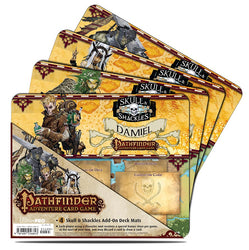 Ultra PRO: Playmat - Pathfinder (4 Skull & Shackles Expansion add-on Deck Mats)