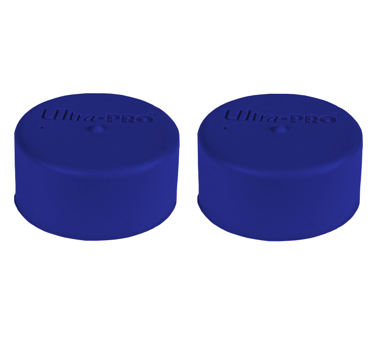 Ultra PRO: Playmat Tube Caps - Standard Blue (2-Pack)