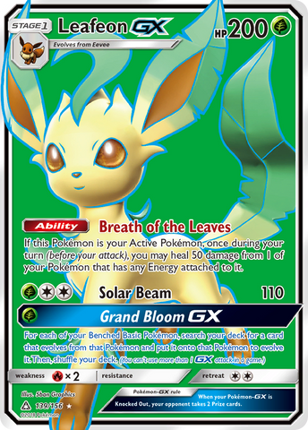 Leafeon GX (139/156) [Sun & Moon: Ultra Prism]