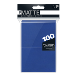 Ultra PRO: Standard 100ct Sleeves - PRO-Matte (Blue)