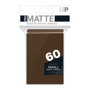 Ultra PRO: Small 60ct Sleeves - PRO-Matte (Brown)