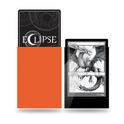 Ultra PRO: Standard 100ct Sleeves - Eclipse Gloss (Pumpkin Orange)