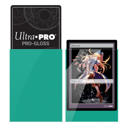 Ultra PRO: Small 60ct Sleeves - PRO-Gloss (Aqua)