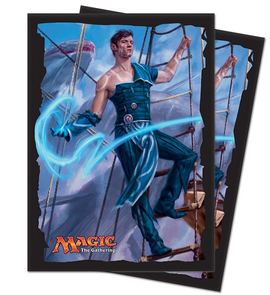 Ultra PRO: Standard 80ct Sleeves - Ixalan (Jace, Cunning Castaway)