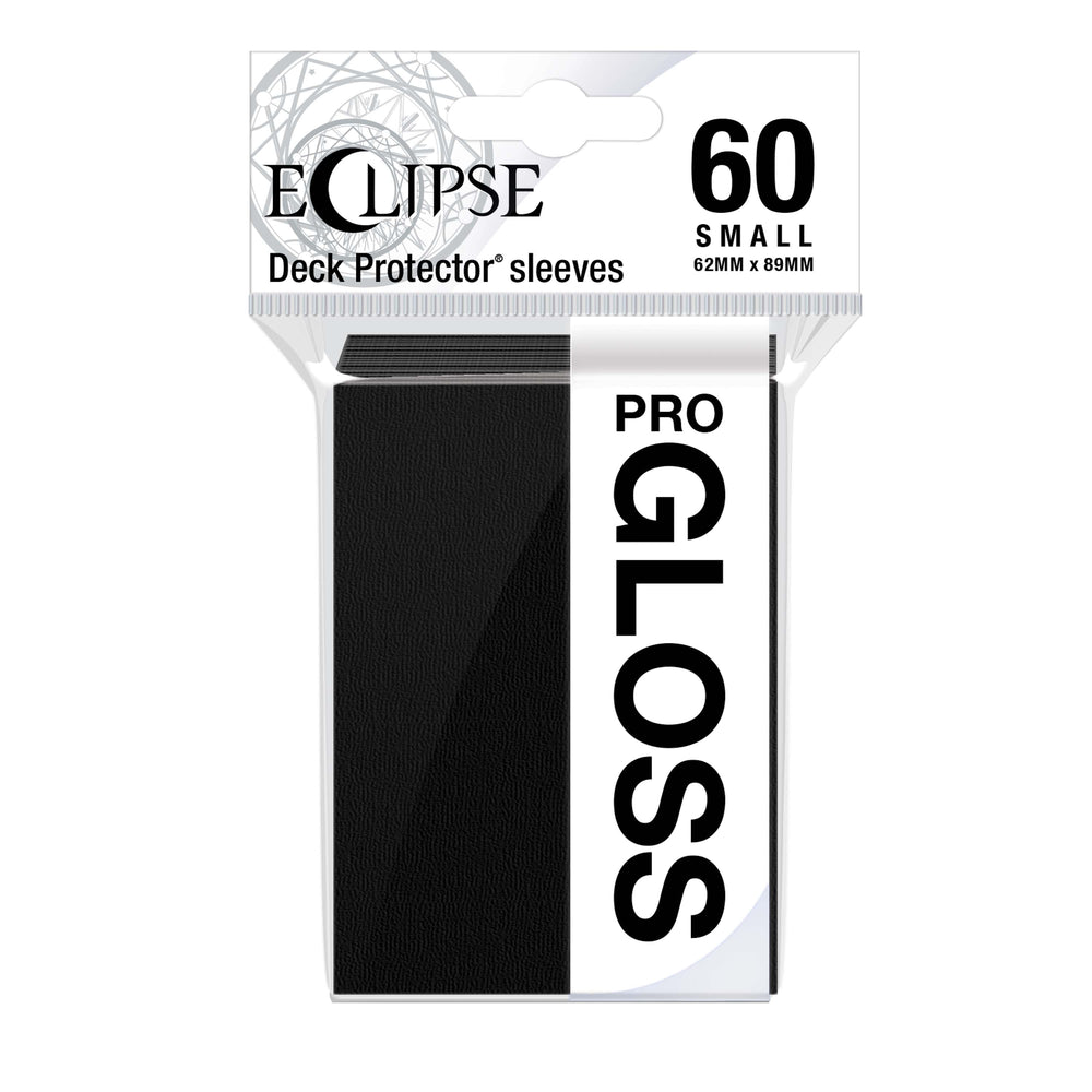 Ultra PRO: Small 60ct Sleeves - Eclipse Gloss (Jet Black)