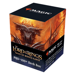 Ultra PRO: 100+ Deck Box - The Lord of the Rings (Sauron, the Dark Lord)