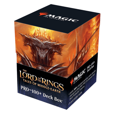 Ultra PRO: 100+ Deck Box - The Lord of the Rings (Sauron, the Dark Lord)