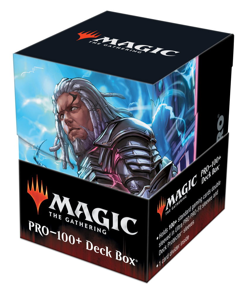 Ultra PRO: 100+ Deck Box - Kamigawa Neon Dynasty (Tezzeret, Betrayer of Flesh)